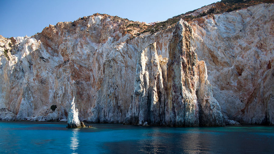 Crystal waters at Poliaigos island