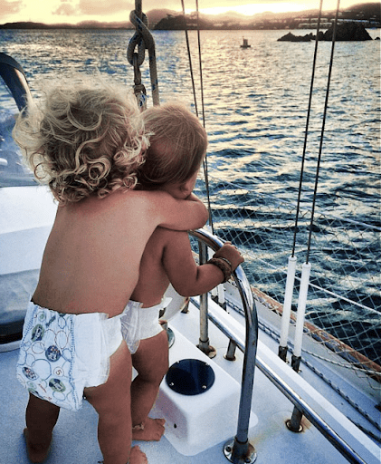 kids on sailing vacations